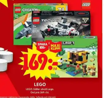 ICA Maxi Lego leksaker erbjuda