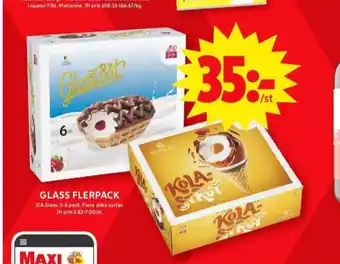 Sia glassbåtar