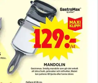ICA Maxi Gastromax mandolin erbjuda
