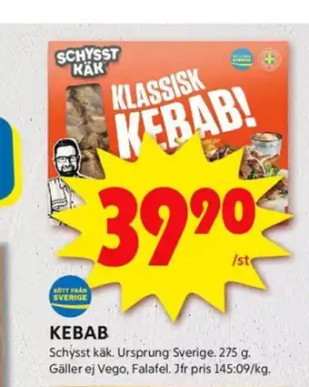 Schysst käk kebab