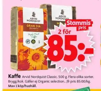 ICA Supermarket Gran dia kaffe malet erbjuda