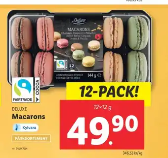 Lidl Deluxe kakor erbjuda