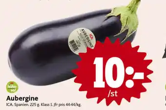 ICA Nära Ica aubergine erbjuda