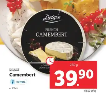 Lidl Deluxe camembert erbjuda