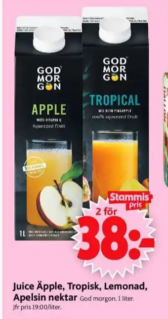 ICA Supermarket God morgon juice erbjuda