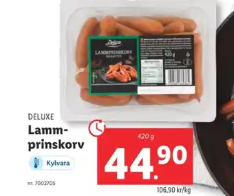 Lidl Dulano lammkorv erbjuda