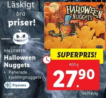 Lidl Halloween Nuggets 400 g erbjuda