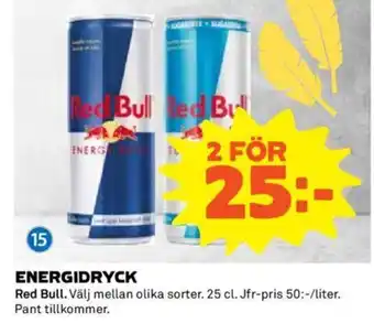 Coop ENERGIDRYCK erbjuda