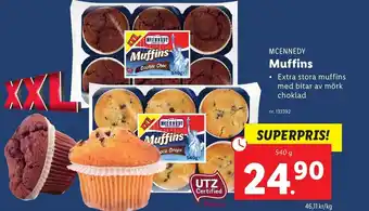 Lidl McEnnedy Muffins 540 g erbjuda