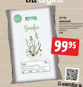 Jem&Fix GRÄSFRÖ erbjuda