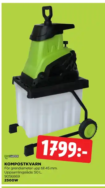 Jem&Fix KOMPOSTKVARN erbjuda