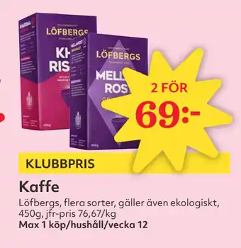 Hemköp Kaffe erbjuda