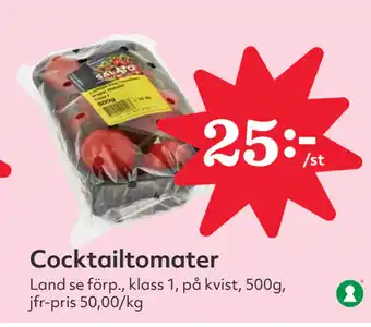 Hemköp Cocktailtomater erbjuda