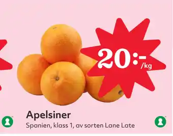 Hemköp Apelsiner erbjuda