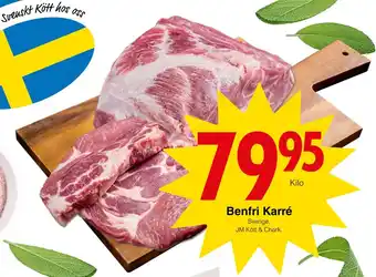 Matöppet Benfri Karré erbjuda
