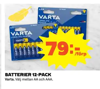 Coop Daglivs BATTERIER 12-PACK erbjuda