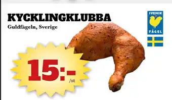 Bonum Matmarknad KYCKLINGKLUBBA erbjuda
