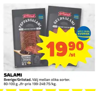 Coop Daglivs SALAMI erbjuda
