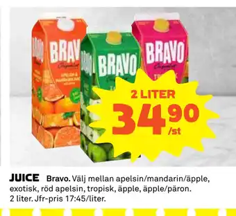 Coop Daglivs JUICE erbjuda