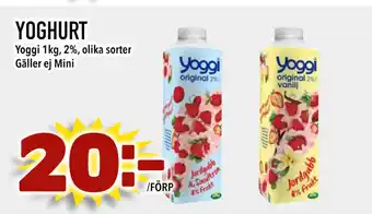 Bonum Matmarknad YOGHURT erbjuda
