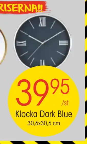 Klocka Dark Blue
