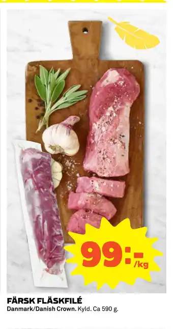 Coop Daglivs FÄRSK FLÄSKFILÉ erbjuda