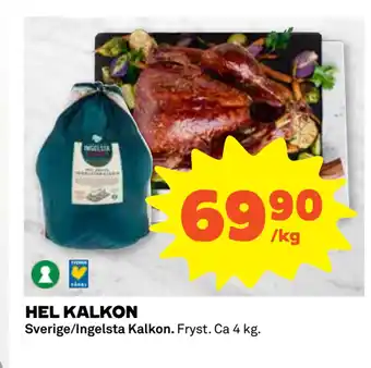 Coop Daglivs HEL KALKON erbjuda
