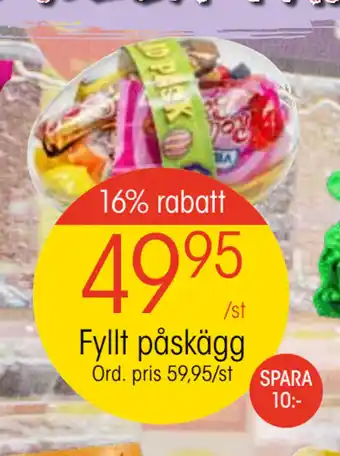 EKO Fyllt påskägg erbjuda