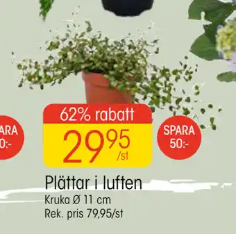 EKO Plättar i luften erbjuda