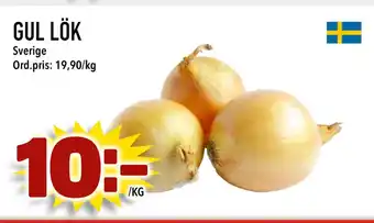 Din Mat GUL LÖK erbjuda