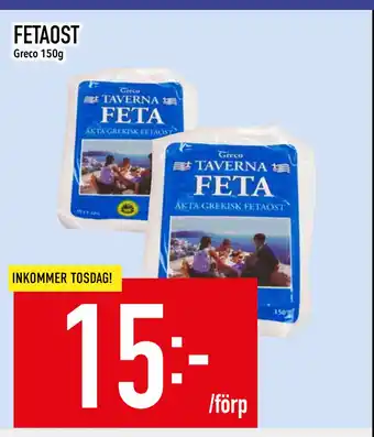 Matdax FETAOST erbjuda