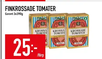 Matdax FINKROSSADE TOMATER erbjuda