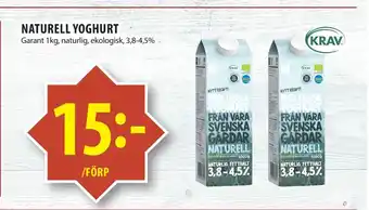 Matvärlden Tensta NATURELL YOGHURT erbjuda
