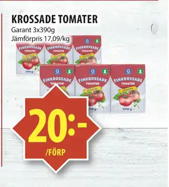 Matvärlden Tensta KROSSADE TOMATER erbjuda