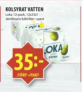 Matvärlden Tensta KOLSYRAT VATTEN erbjuda