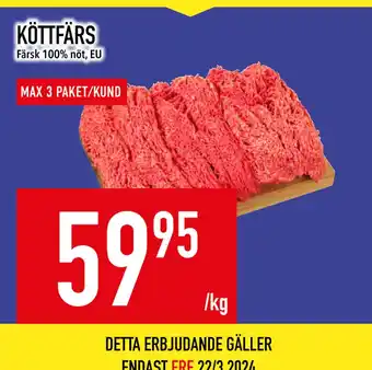 Matdax KÖTTFÄRS erbjuda