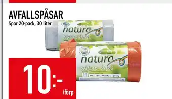 Matdax AVFALLSPÅSAR erbjuda