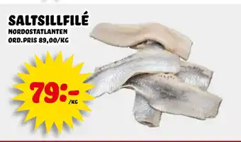 Nelins saltsillfilé erbjuda