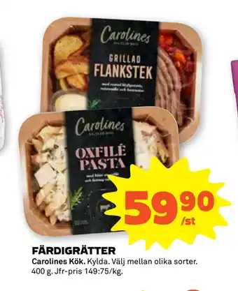 Stora Coop FÄRDIGRÄTTER erbjuda