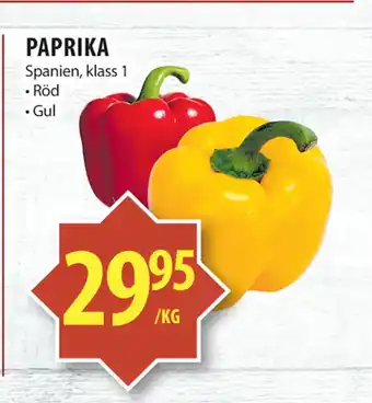 Matvärlden Tensta PAPRIKA erbjuda