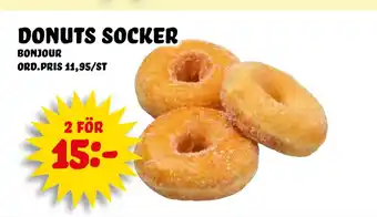 Nelins Donuts socker erbjuda