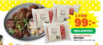 Stora Coop NÖTFÄRS erbjuda