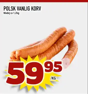 POLSK VANLIG KORV