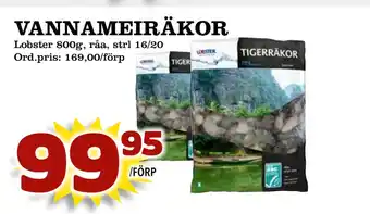 Supergrossen VANNAMEIRÄKOR erbjuda