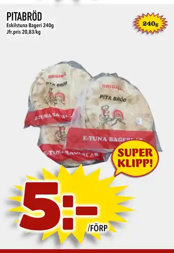 Nya Pulsen PITABRÖD erbjuda