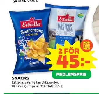 Stora Coop SNACKS erbjuda