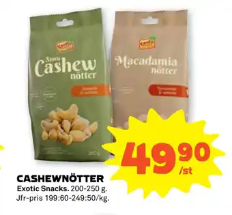 Stora Coop CASHEWNÖTTER erbjuda