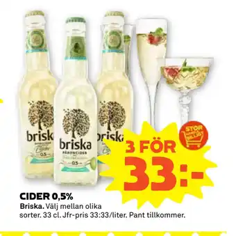 Stora Coop CIDER 0,5% erbjuda