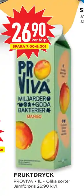 Willys Hemma FRUKTDRYCK erbjuda
