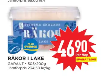 Willys Hemma RÄKOR I LAKE erbjuda